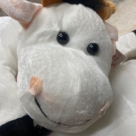 2 twin Fiesta cow plush stuffed animals 19-22" - Picture 8 of 9